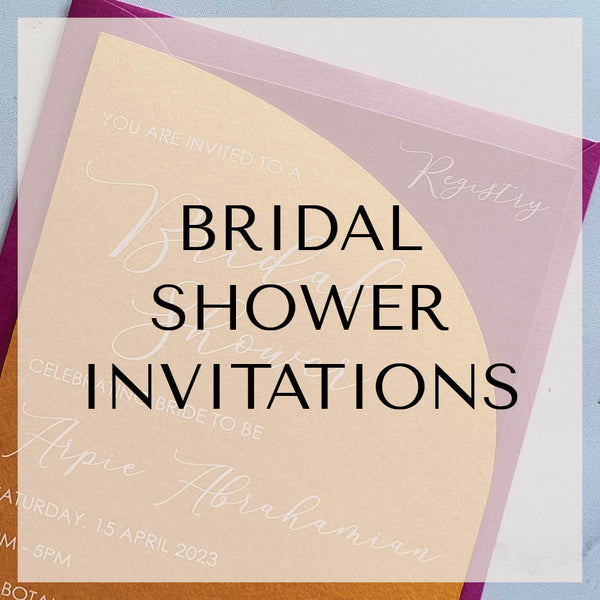 Bridal Shower Invitations