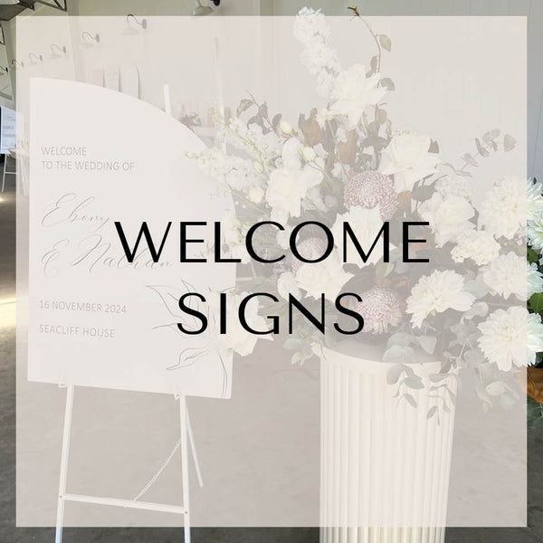 Welcome Signs