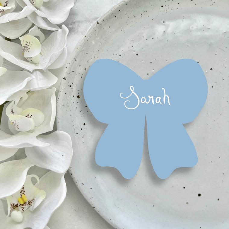 BOW - PLACE CARD