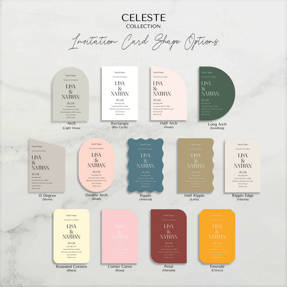 CELESTE - INVITATION