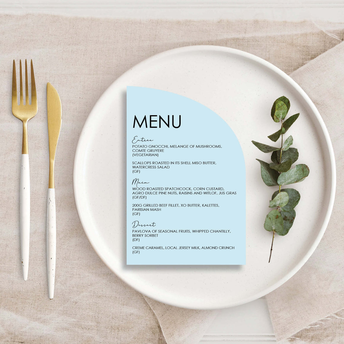 LEURA - MENU