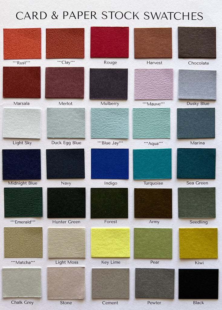 FREE COLOUR SWATCH CARD