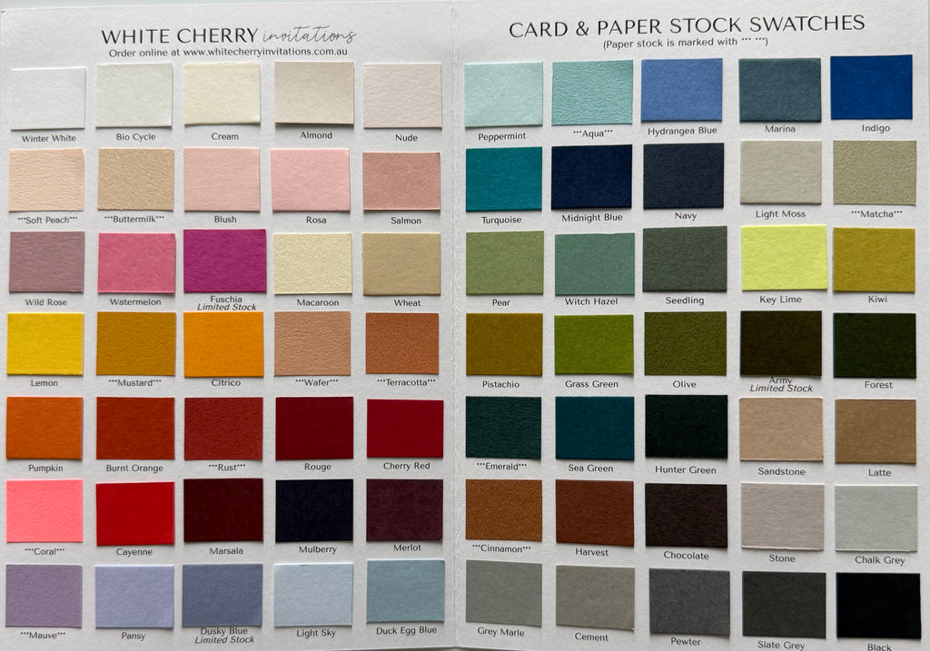 FREE COLOUR SWATCH CARD