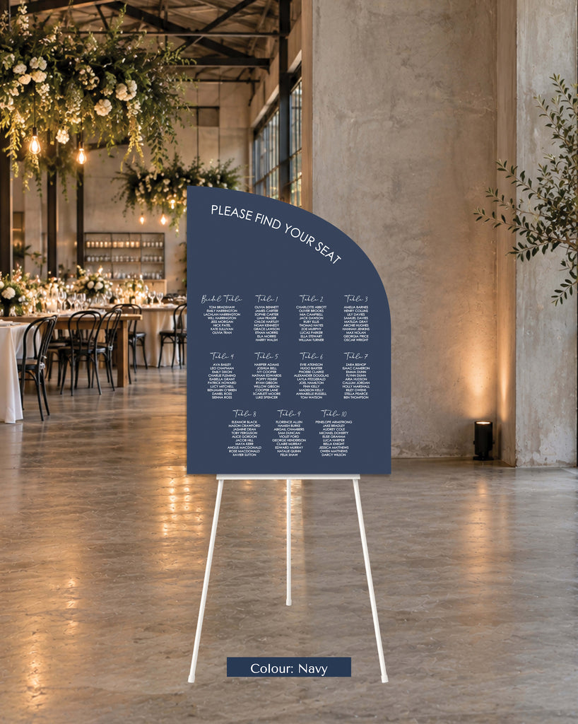 LEURA - SEATING CHART