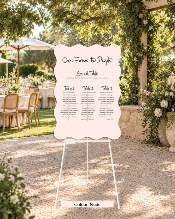 AMALFI - SEATING CHART