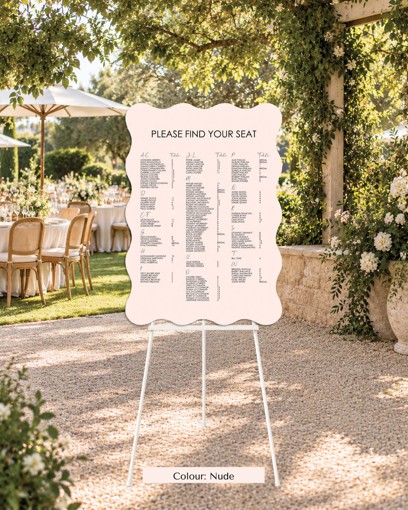LEURA - SEATING CHART