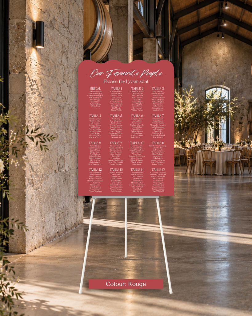 COCO - SEATING CHART