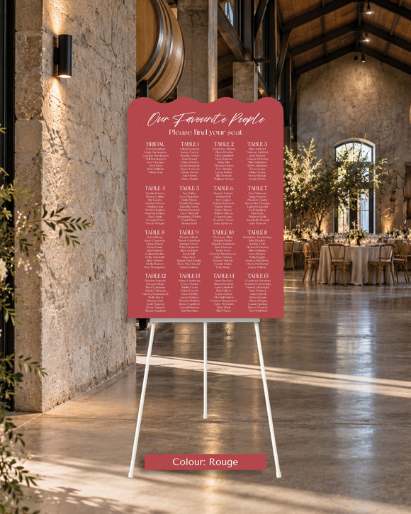 COCO - SEATING CHART