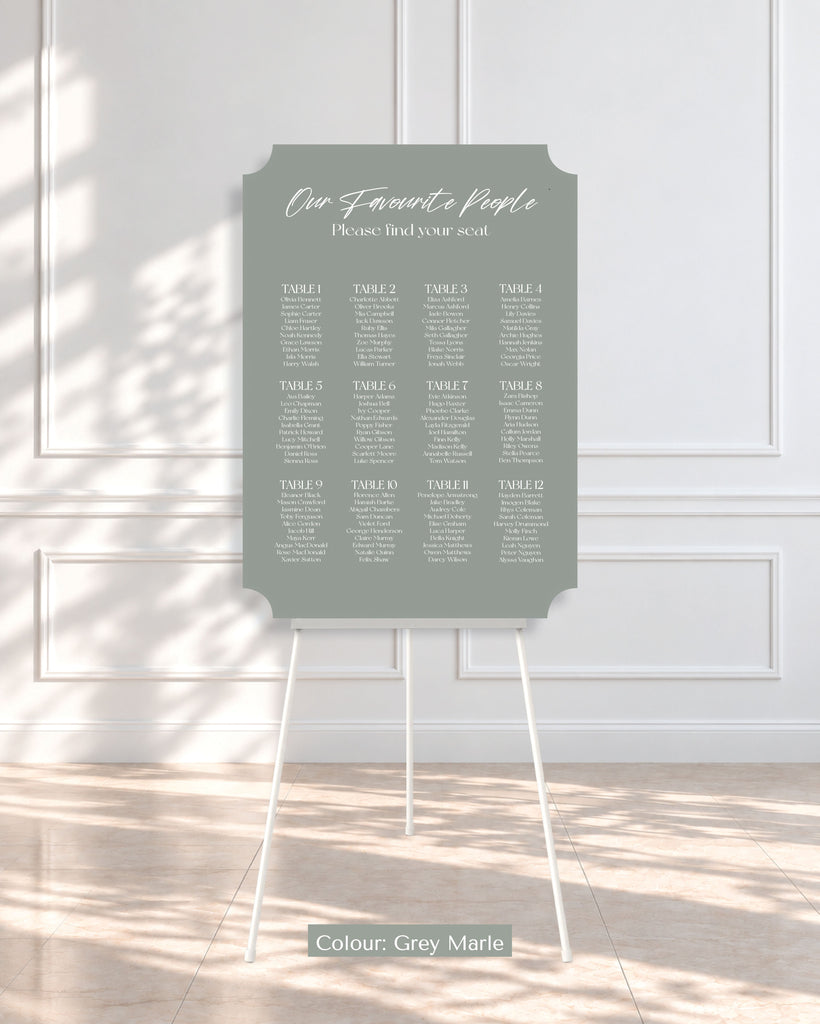 COCO - SEATING CHART