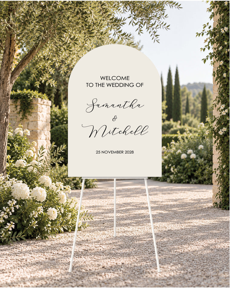 KAIA - WELCOME SIGN