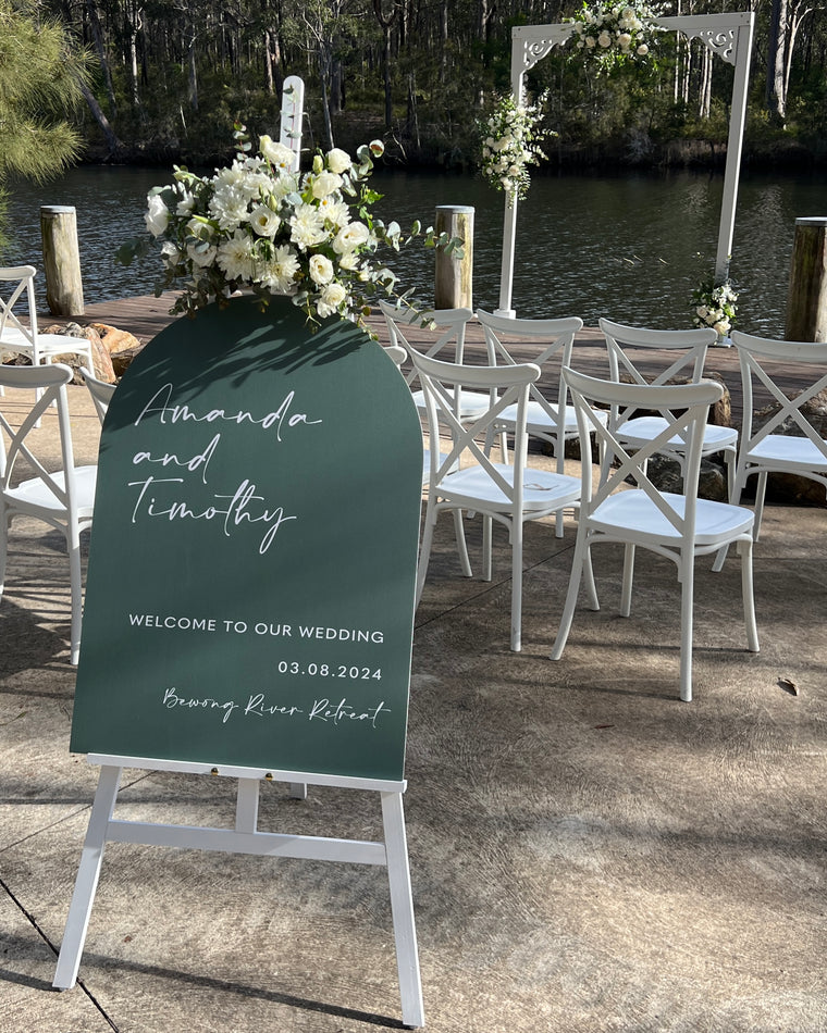 DOVE - WELCOME SIGN