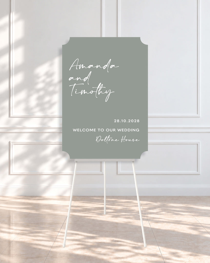 DOVE - WELCOME SIGN