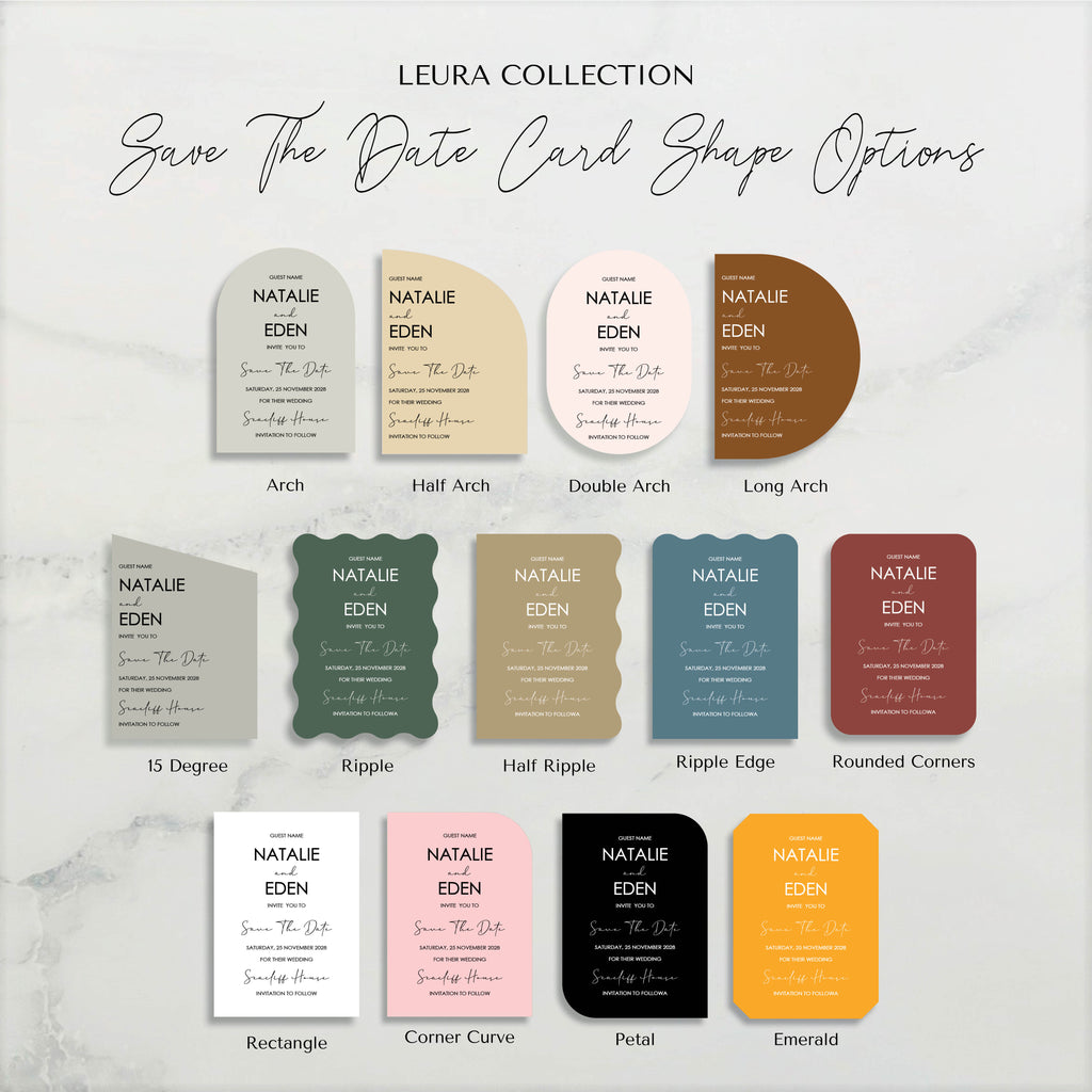 LEURA - SAVE THE DATE