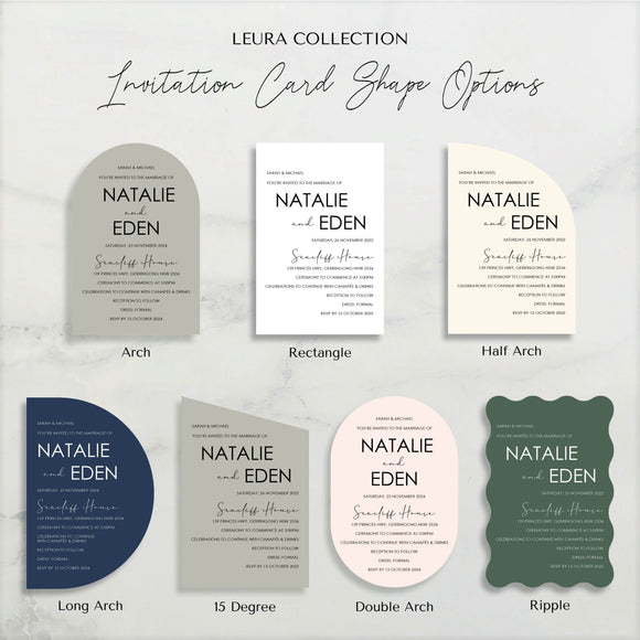 LEURA - INVITATION