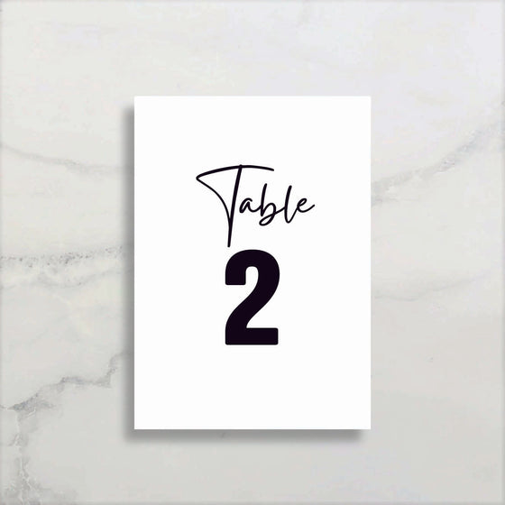 AXEL - TABLE NUMBER PACK