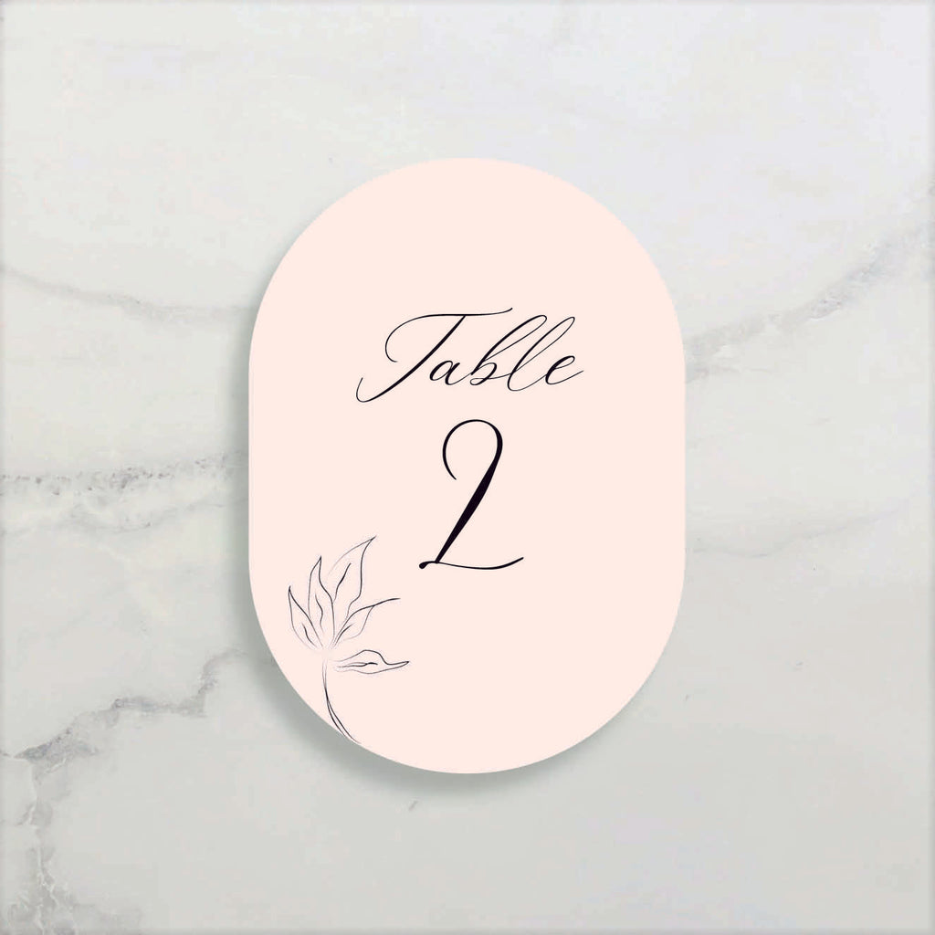 OPAL - TABLE NUMBER PACK